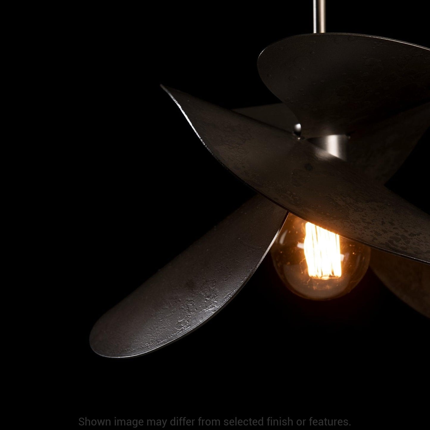 Hibiscus Small Pendant - White by Hubbardton Forge