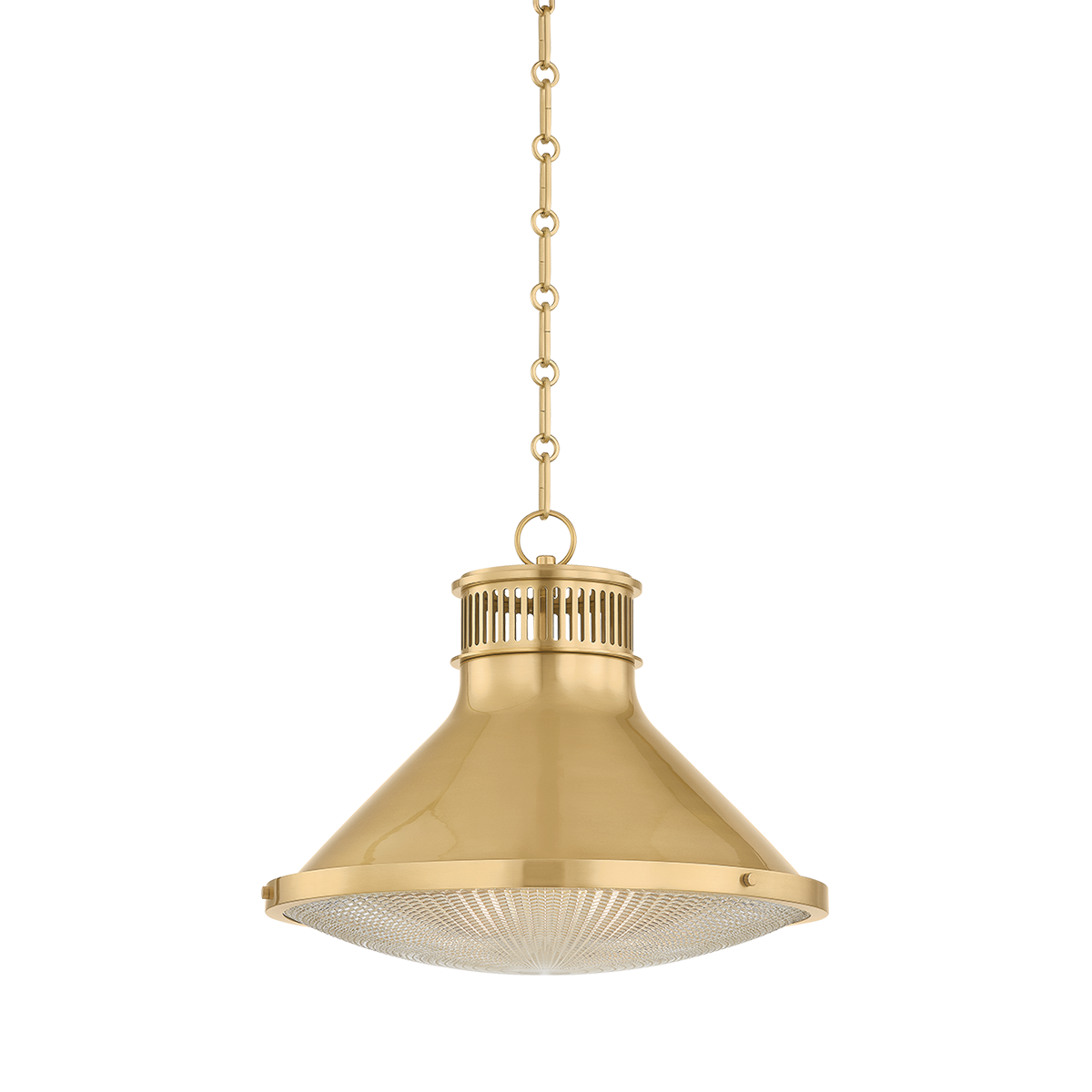 Highclere Large Pendant - Aged Brass by Hudson Valley Lighting