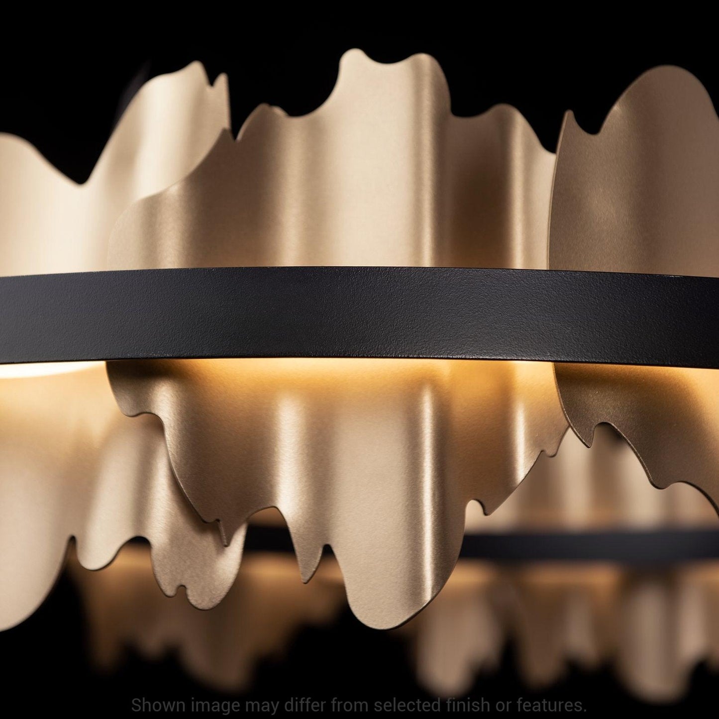 Hildene Circular LED Pendant - White by Hubbardton Forge