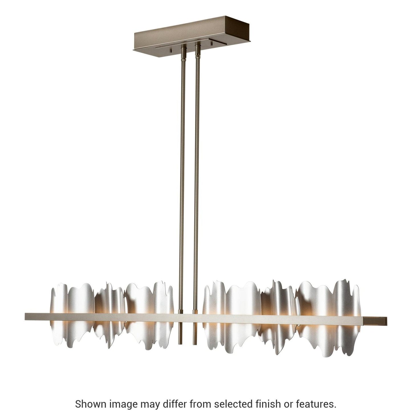 Hildene Large LED Pendant - White by Hubbardton Forge