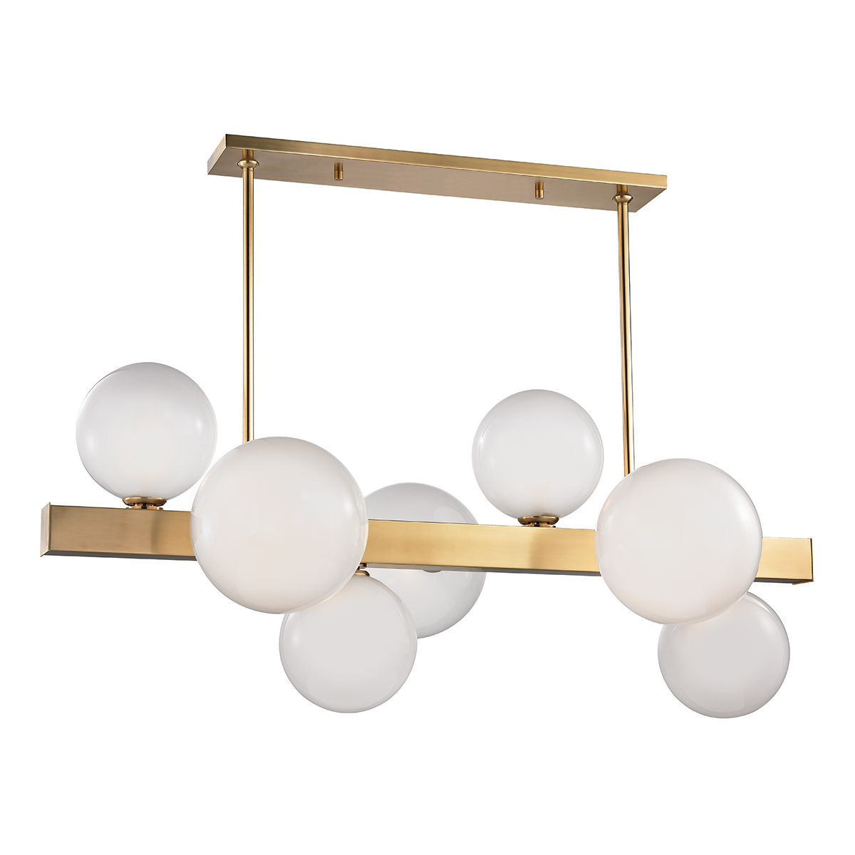 Hinsdale Linear - Aged Brass by Hudson Valley Lighting