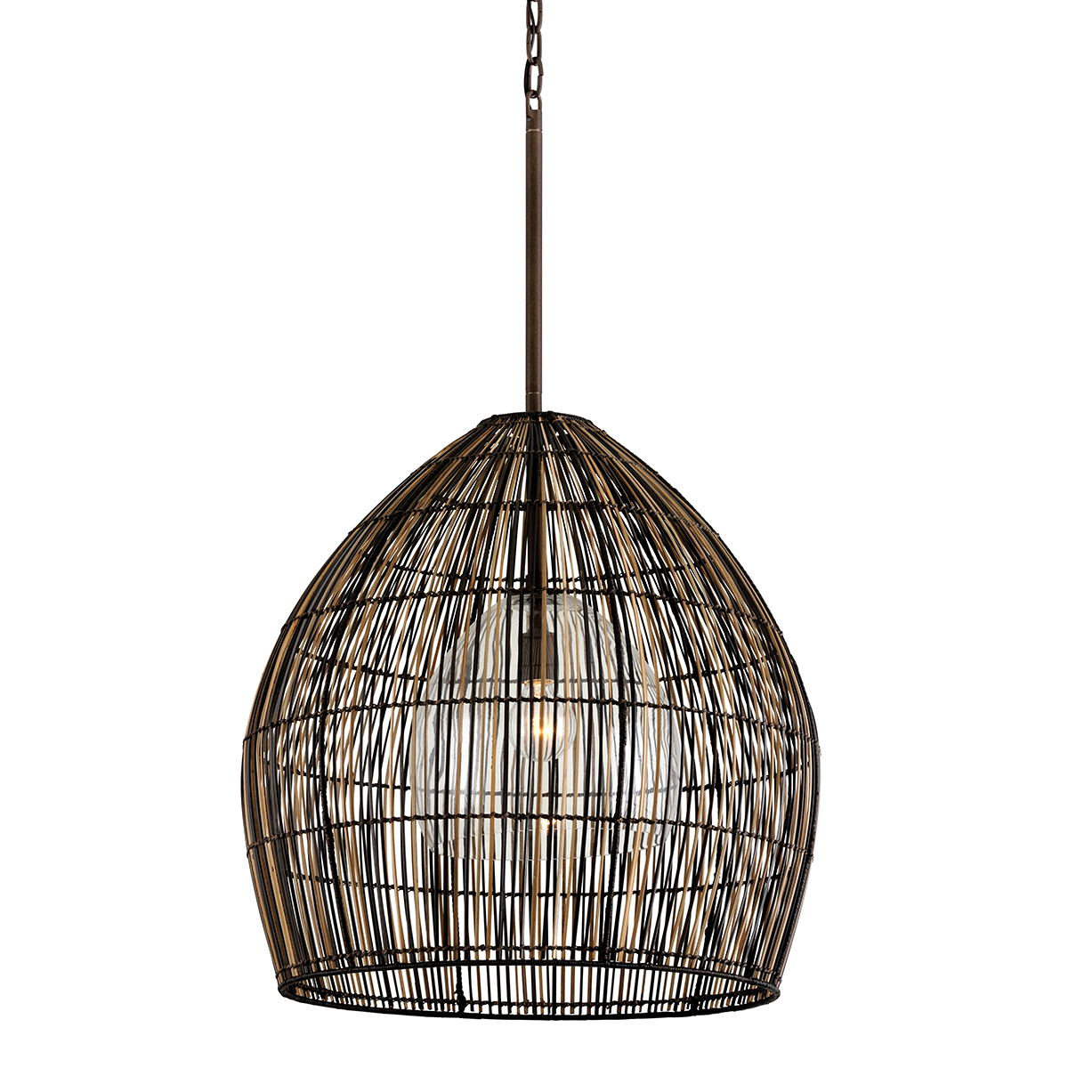 Holden Chandelier - 1-Light - Bronze - Troy Lighting F7531