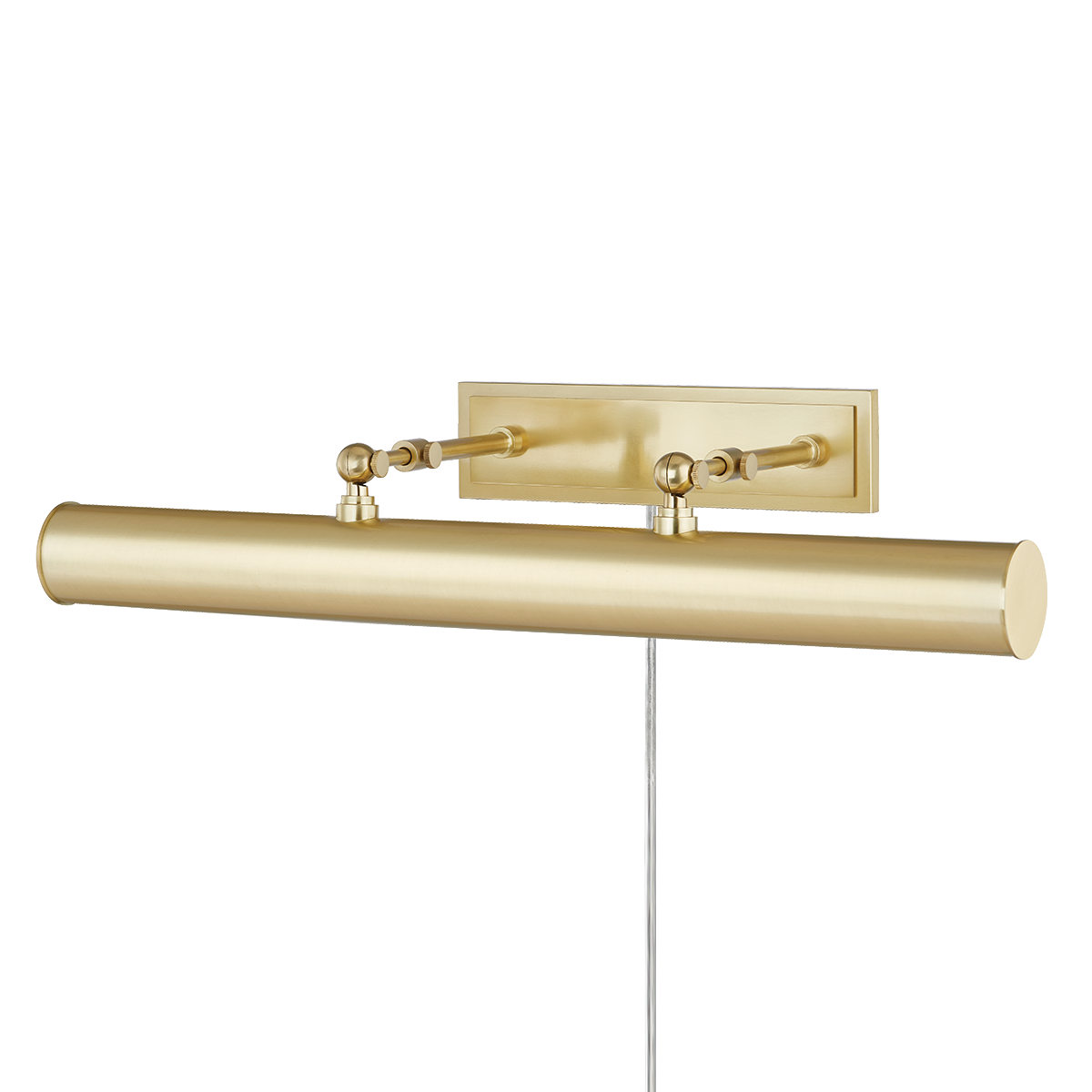 Holly Plug-In Picture Light - 3-Light - Aged Brass - Mitzi HL263203-AGB