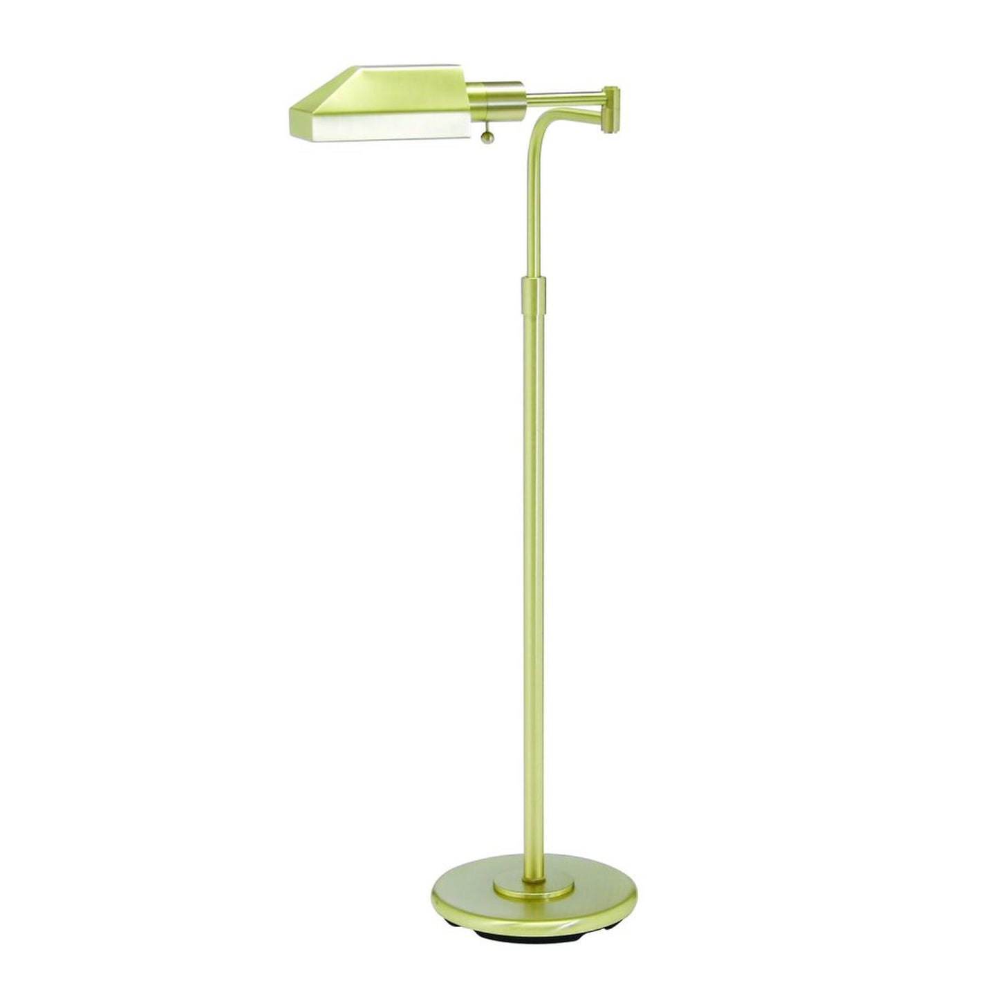 Home Office Adjustable Pharmacy Floor Lamp - PH100-51J - Satin Brass by House of Troy