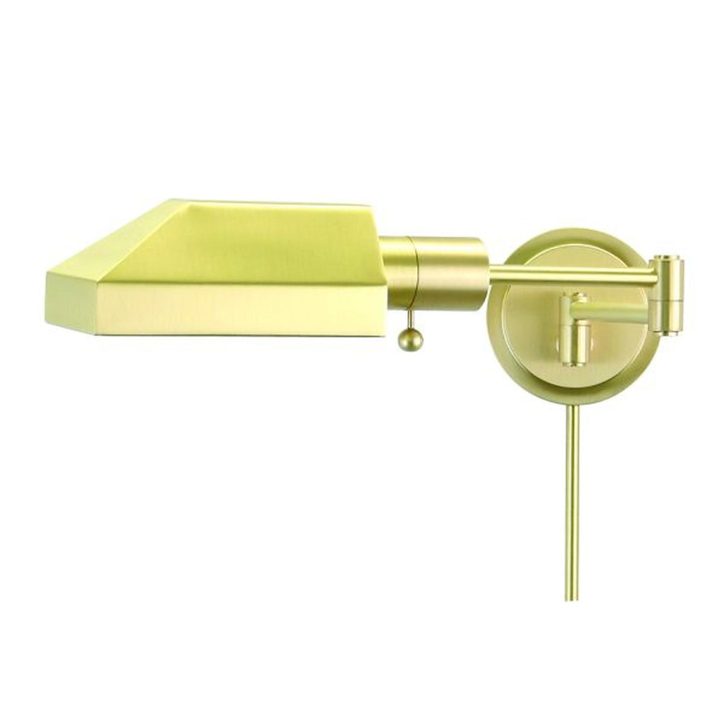 Home Office Pharmacy Swing Arm Wall Swing Lamp - WS12-51J - Satin Brass by House of Troy
