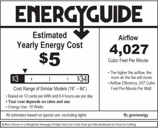 Hover Flush 60" LED Smart Fan - Graphite by Hinkley Lighting