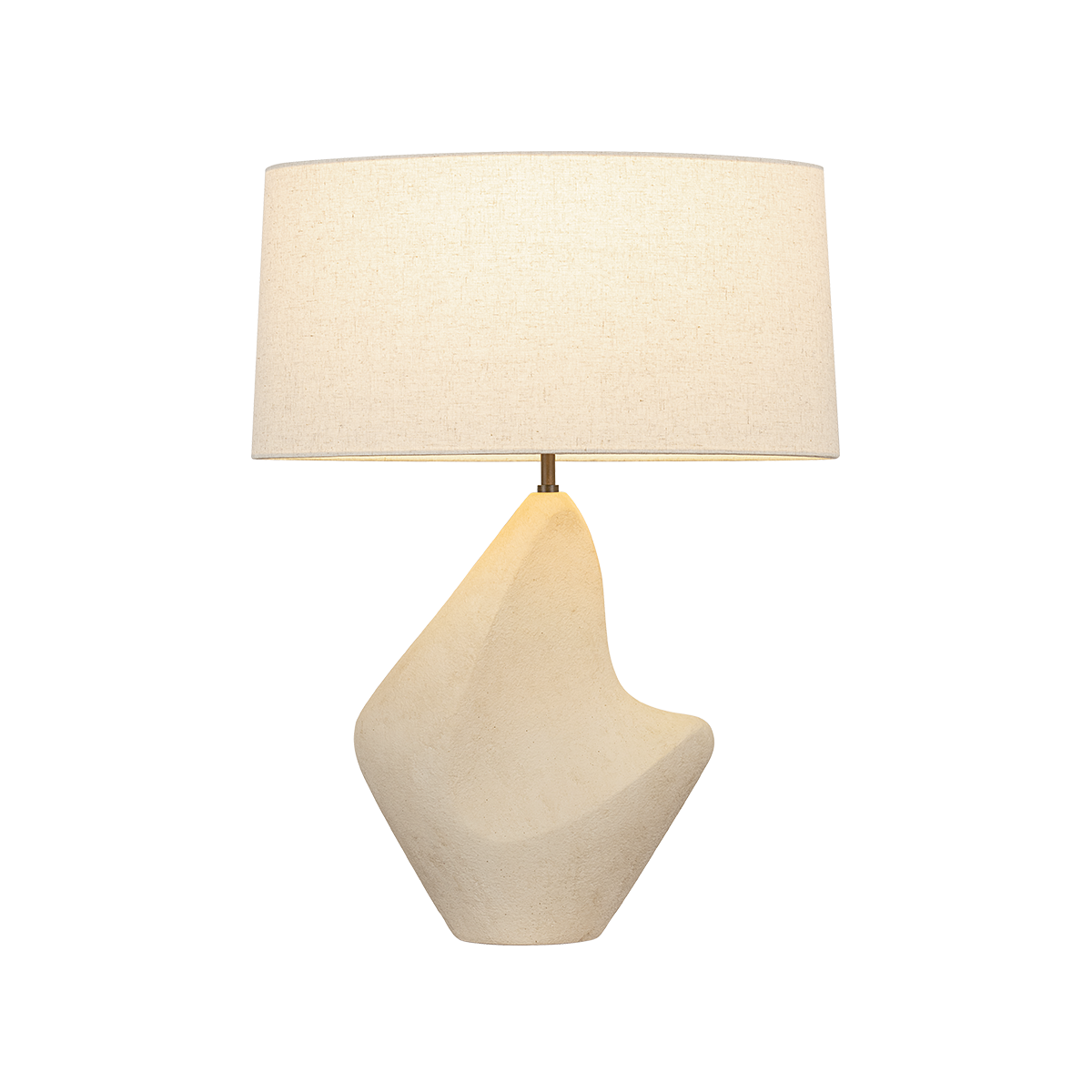 Huntly Table Lamp - 1-Light - Bronze/Ceramic Ivory Breakstone - Troy Lighting PTL3727-BRZ/CIB
