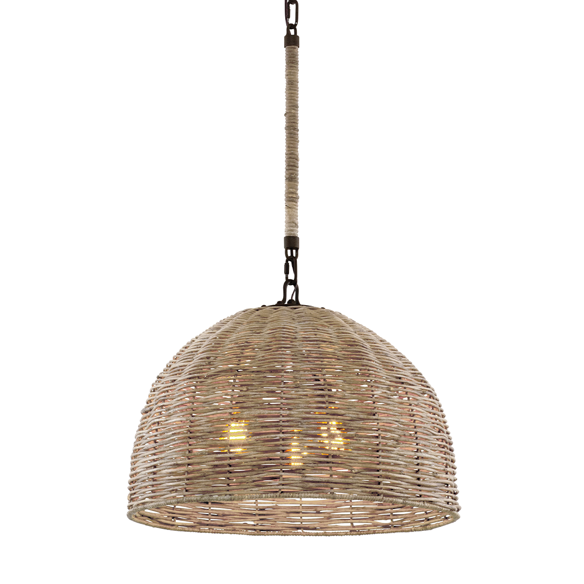 Huxley Chandelier - 3-Light - Tidepool Bronze - Troy Lighting F6903-TBZ