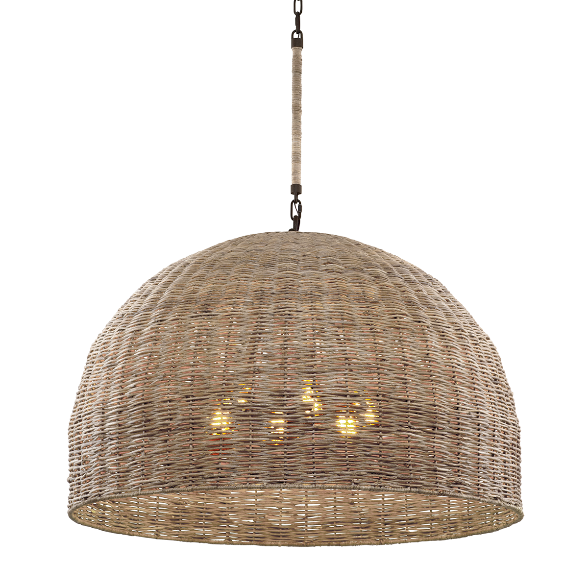 Huxley Chandelier - 6-Light - Textured Bronze - Troy Lighting F6906-TBZ
