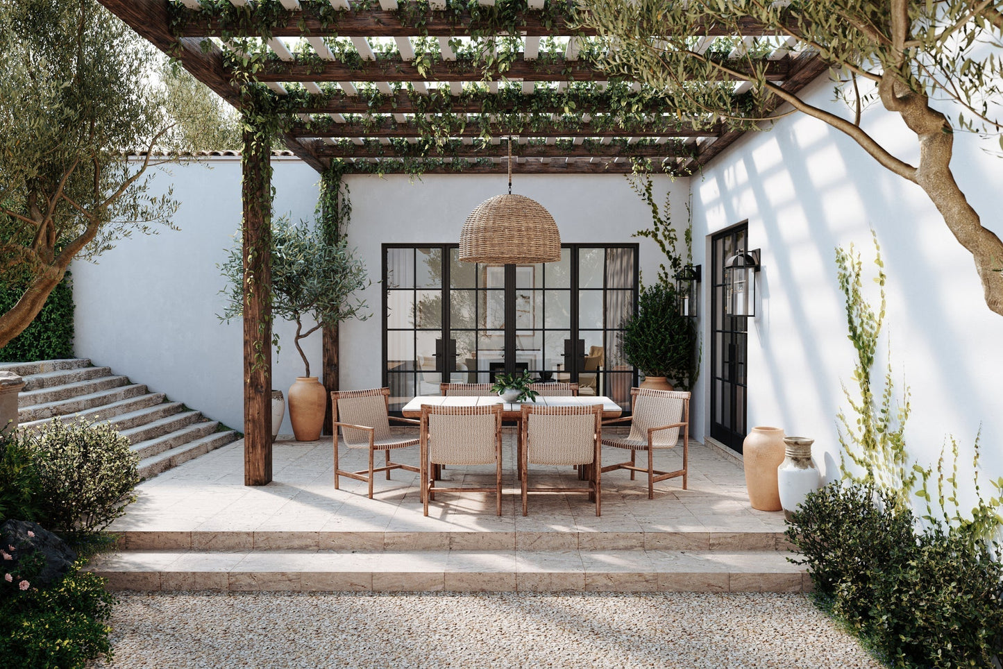Huxley Large Outdoor Pendant by Troy Lighting