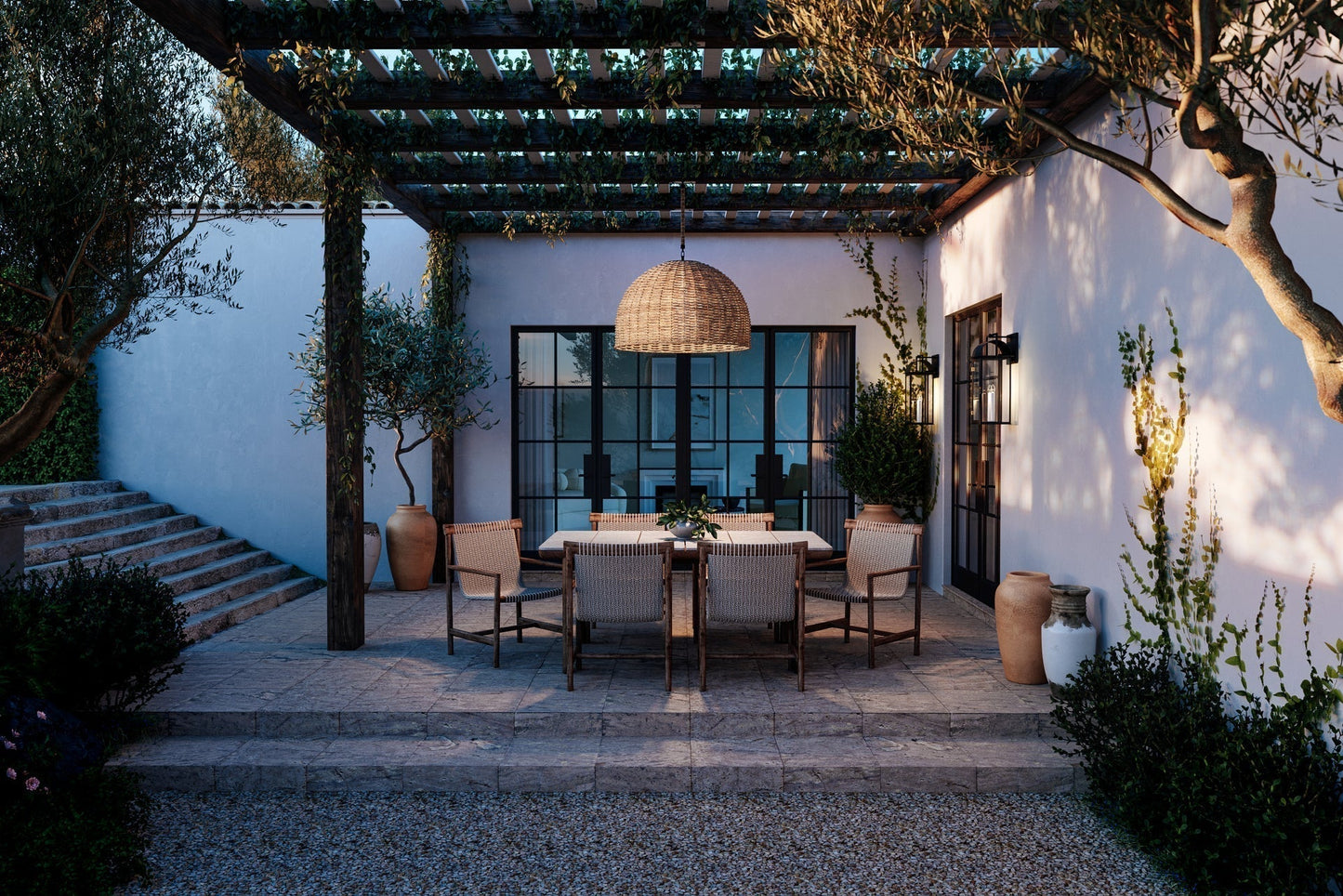 Huxley Large Outdoor Pendant by Troy Lighting