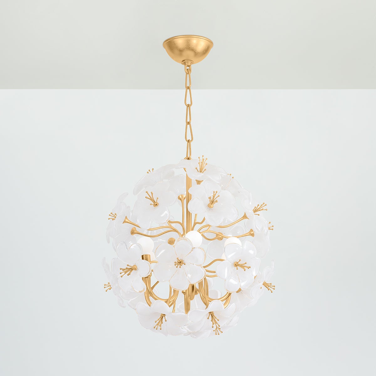 Hygea Chandelier by Corbett Lighting