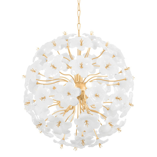 Hygea Large Chandelier by Corbett Lighting