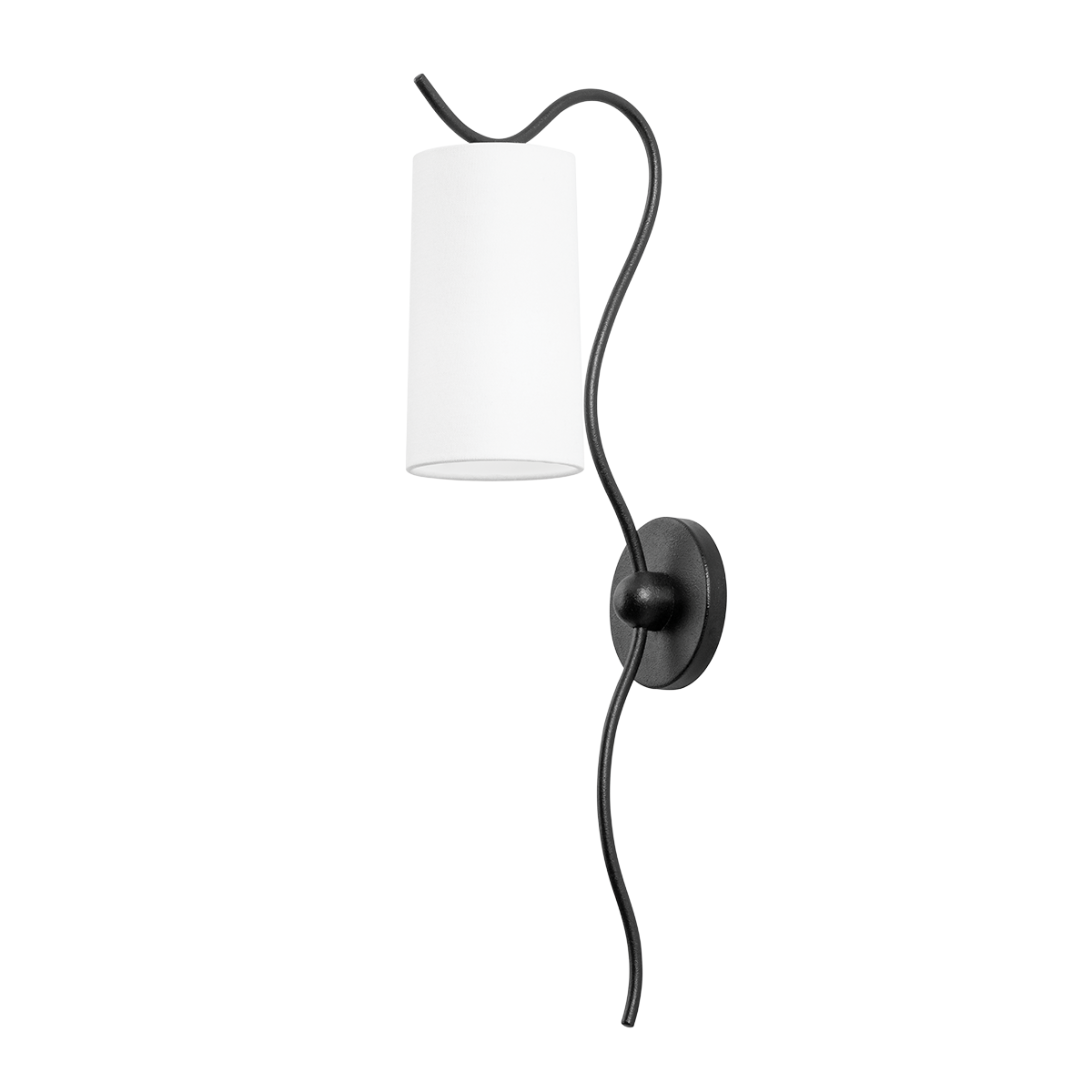 Igneous Wall Sconce - 1-Light - Forged Iron - Troy Lighting B1126-FOR