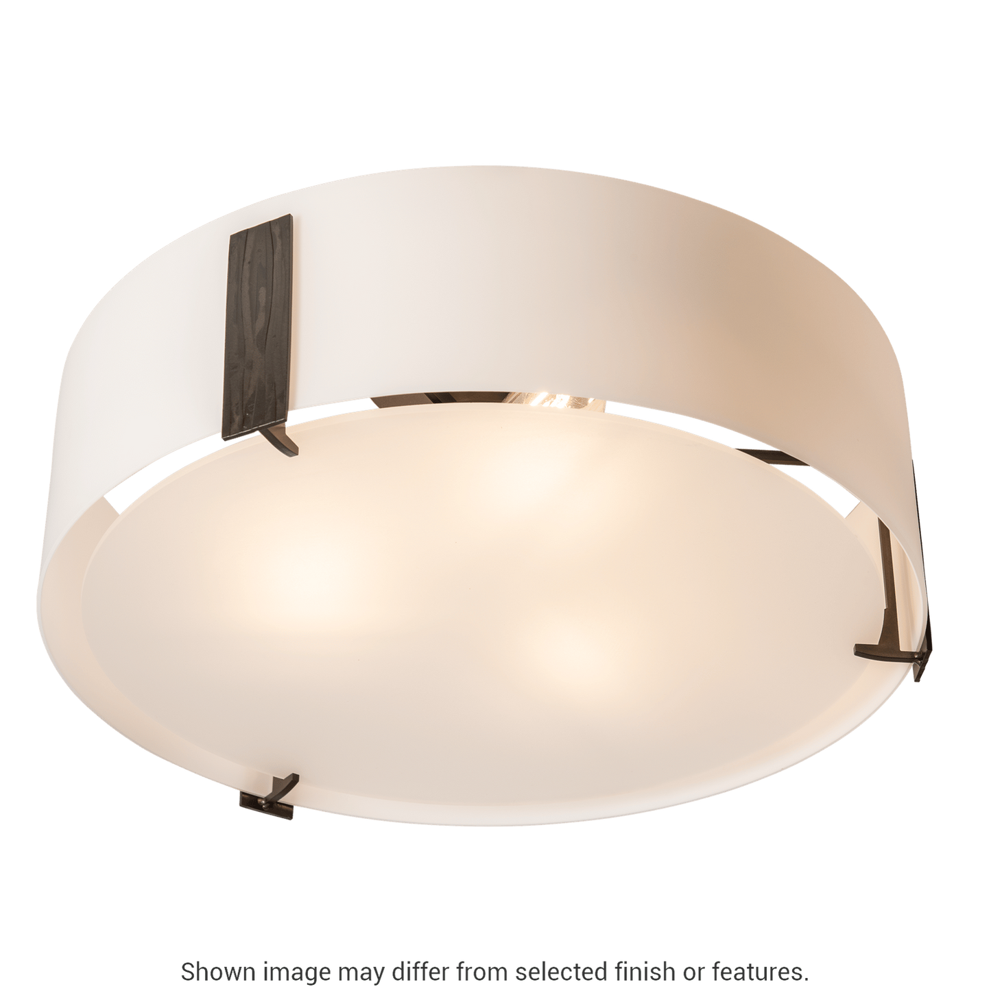Impressions Large Semi-Flush - White by Hubbardton Forge