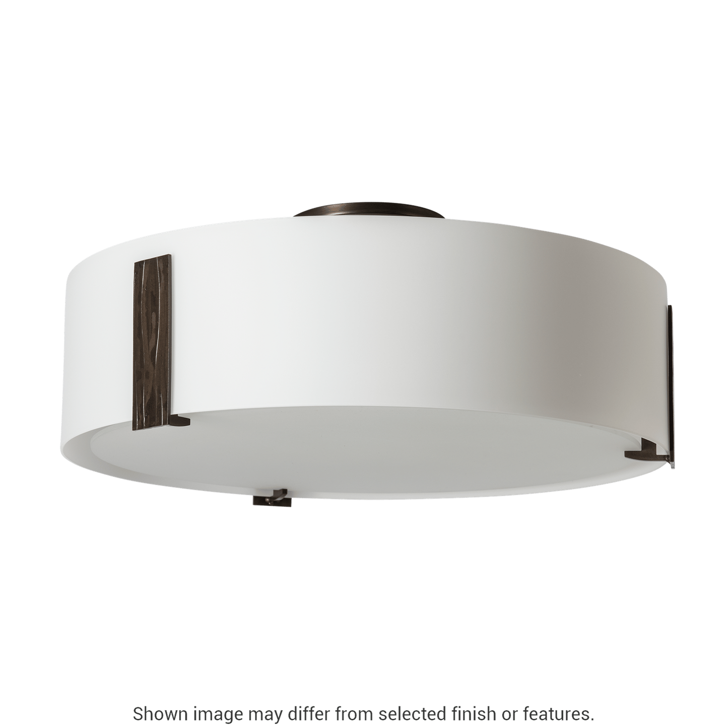Impressions Large Semi-Flush - White by Hubbardton Forge