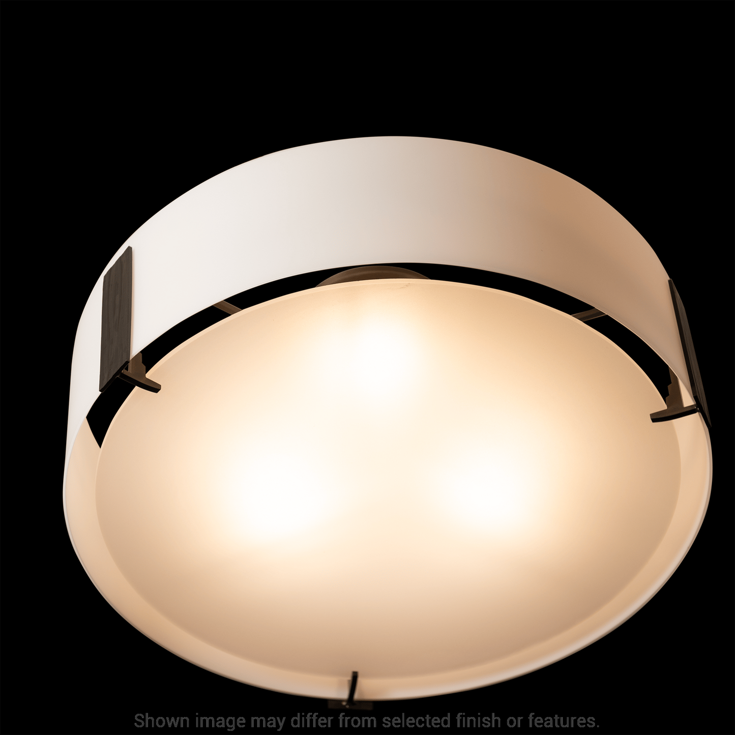 Impressions Large Semi-Flush - White by Hubbardton Forge