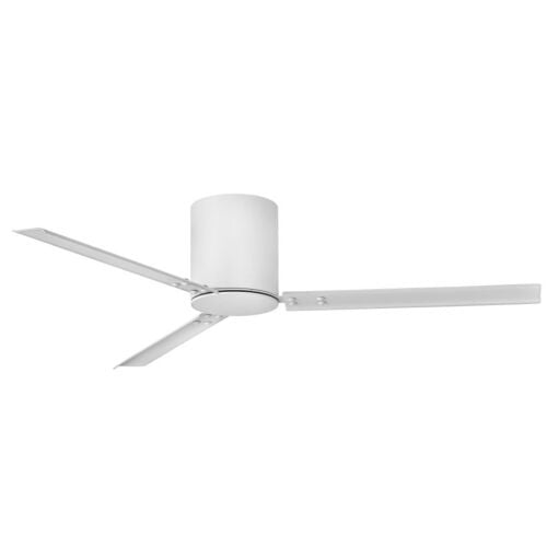 Indy Flush 58" Smart Fan - Matte White by Hinkley Lighting