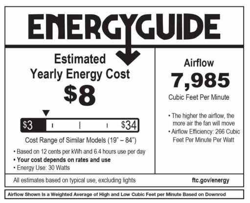 Indy Maxx 99" LED Smart Fan - Matte Black by Hinkley Lighting