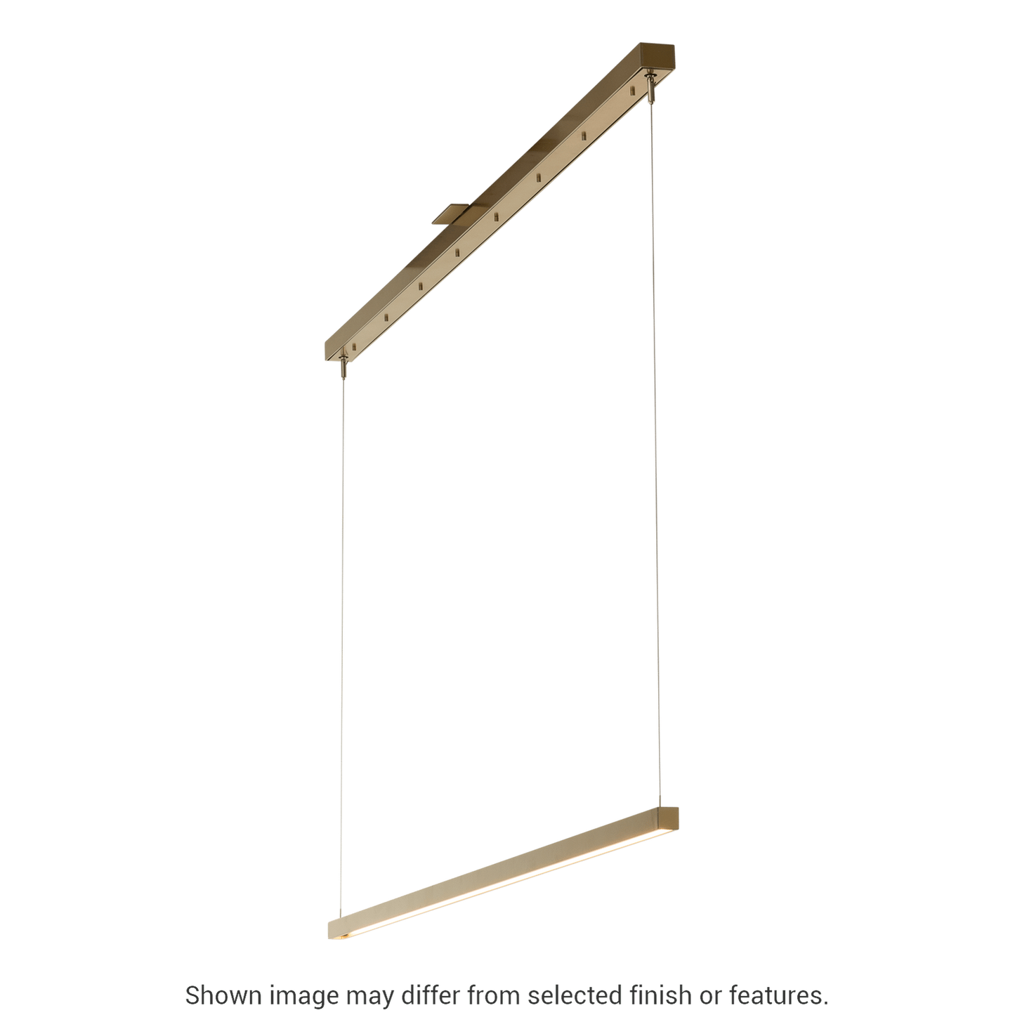 Ingot LED Pendant - White by Hubbardton Forge