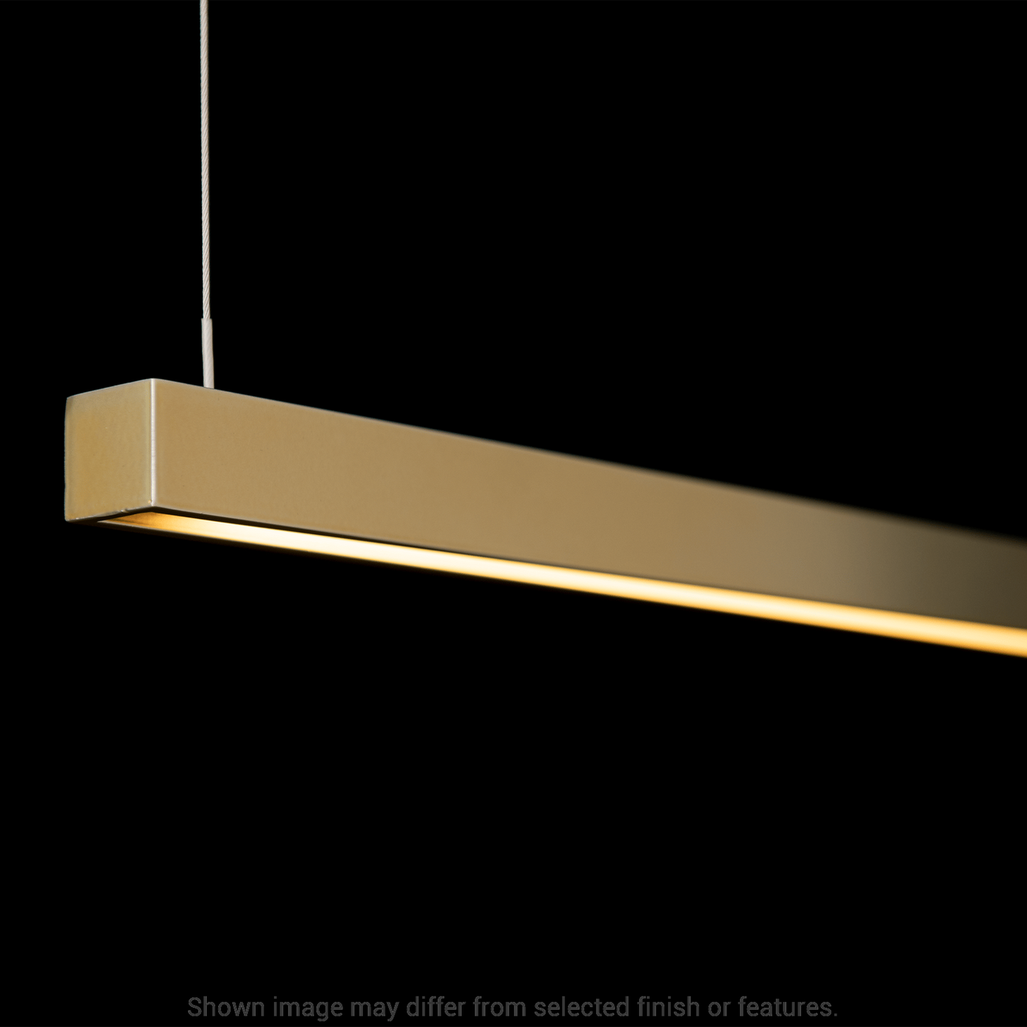 Ingot LED Pendant - White by Hubbardton Forge