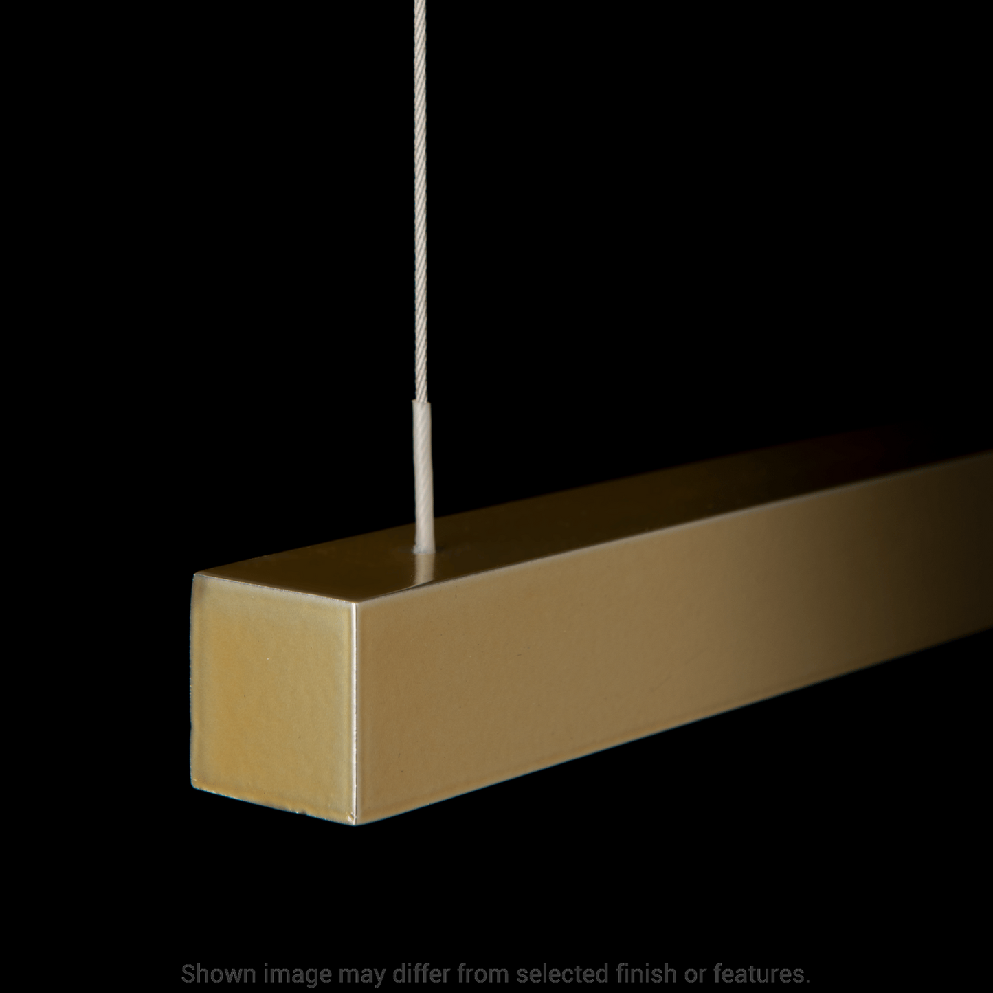 Ingot LED Pendant - White by Hubbardton Forge