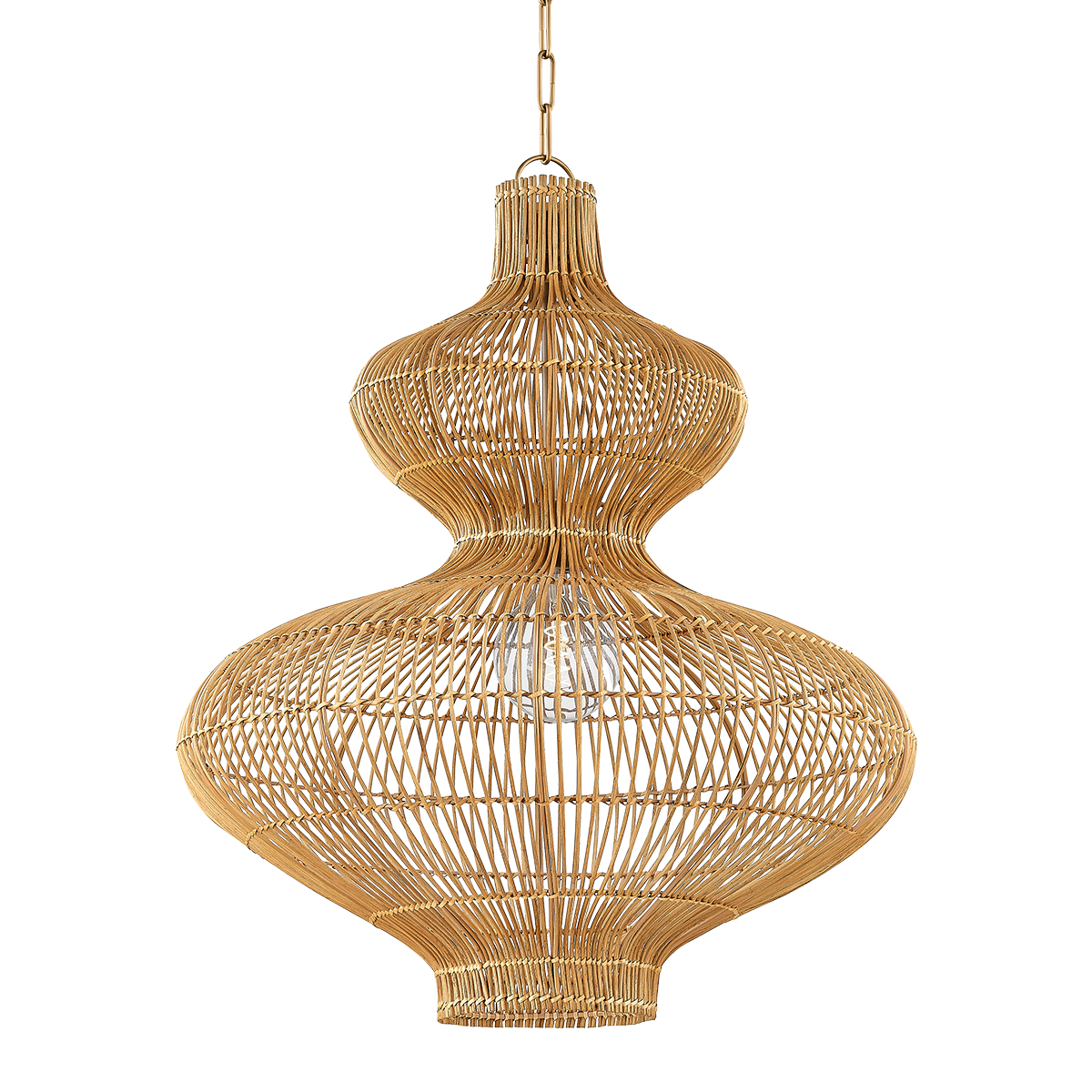 Irvine Pendant - 1-Light - Patina Brass - Troy Lighting F3828-PBR