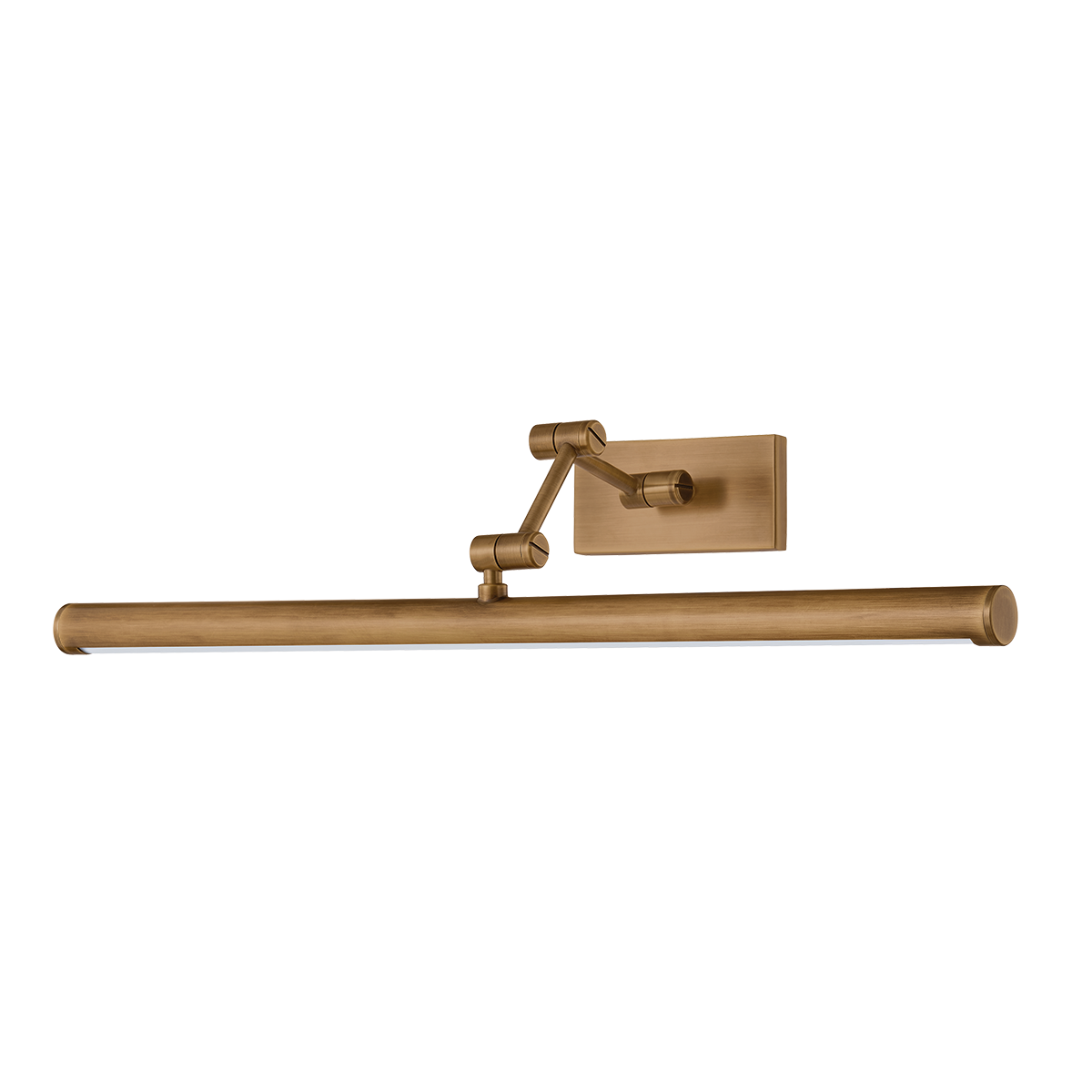 Isaac Picture Light - 1-Light - Patina Brass - Troy Lighting B4204-PBR