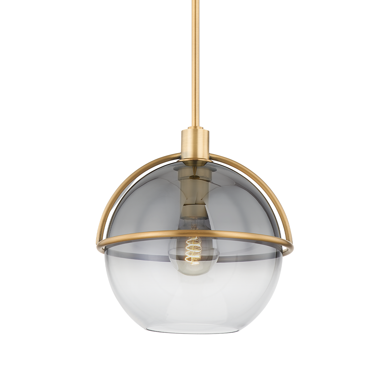 Ivins Pendant - 1-Light - Patina Brass - Troy Lighting F9412-PBR