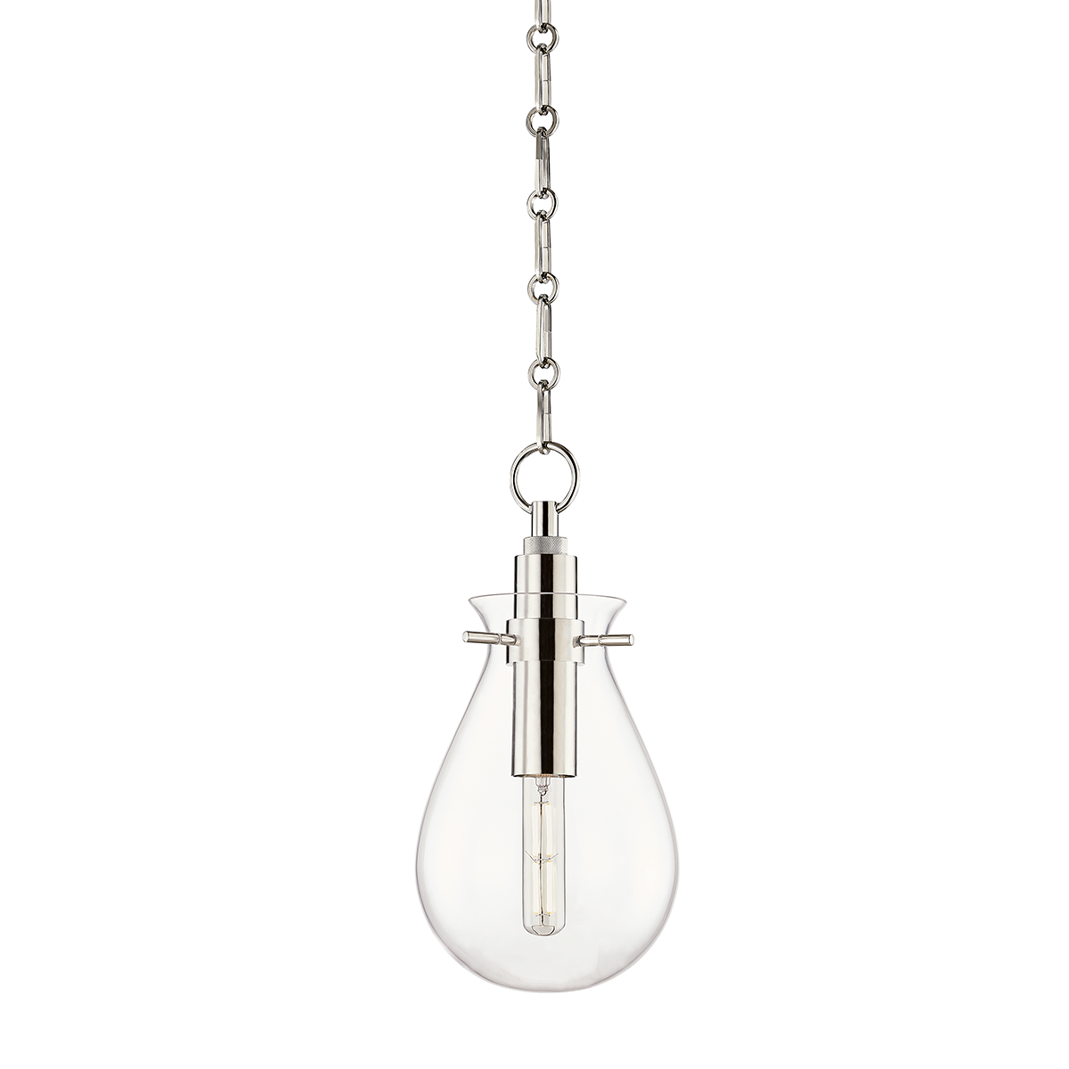 Ivy Small Pendant - Polished Nickel by Hudson Valley Lighting