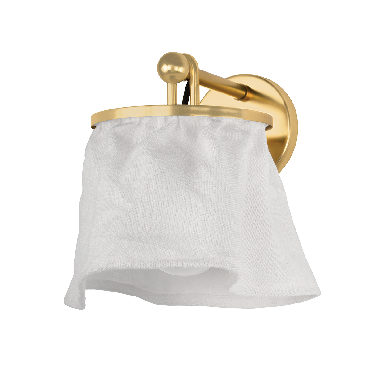 Jalissa Wall Sconce - 1-Light - Aged Brass - Mitzi H1012101-AGB