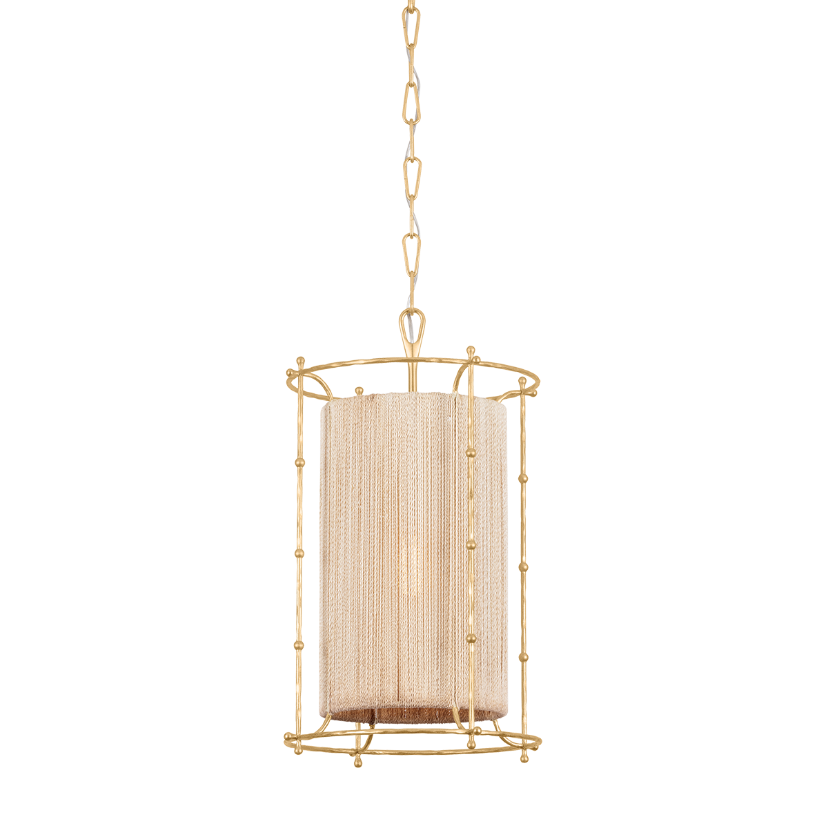 Jones Point Lantern - Vintage Gold Leaf by Hudson Valley Lighting