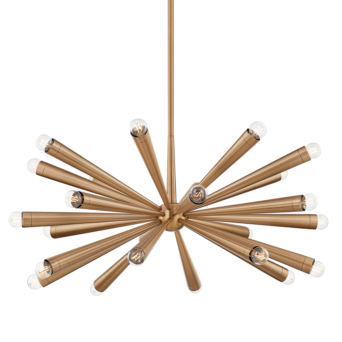 Keanu Chandelier - 24-Light - Patina Brass - Troy Lighting F1040-PBR