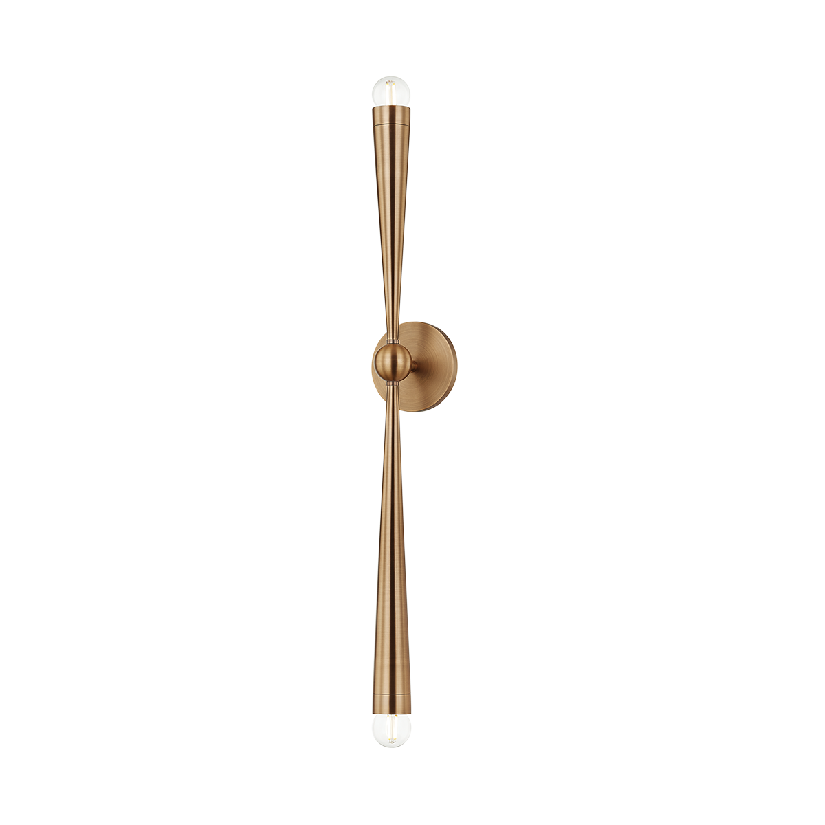 Keanu Wall Sconce - 2-Light - Patina Brass - Troy Lighting B1034-PBR