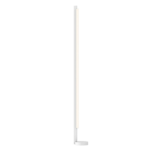 Keel LED Floor Lamp - Satin White by SONNEMAN