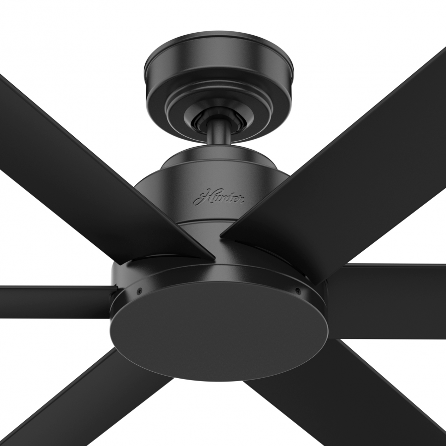 Kennicott Outdoor 44" Fan - Black by Hunter