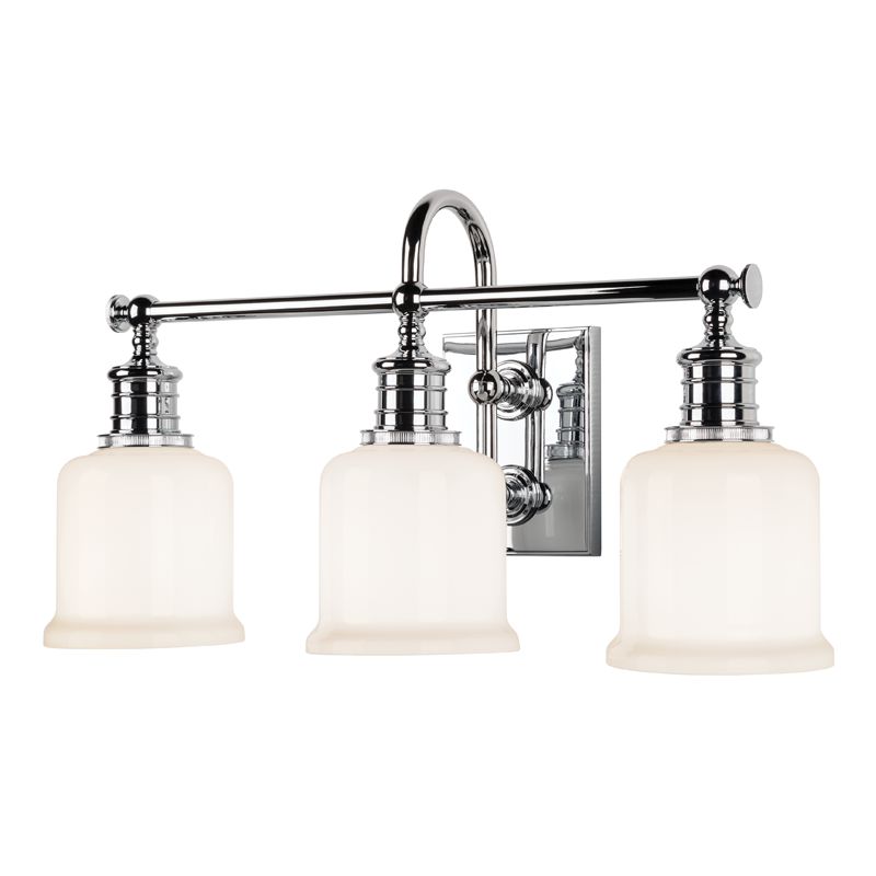 Keswick 3-Light Vanity Light - Polished Chrome by Hudson Valley Lighting