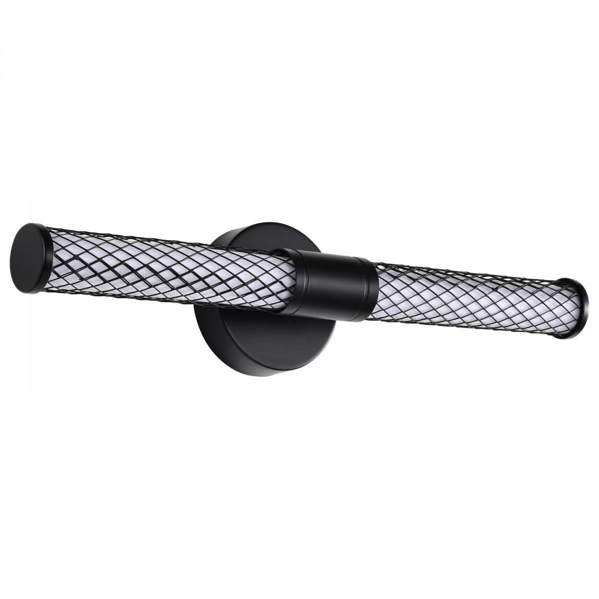Kingsport - 20 Inch LED Vanity - Matte Black - Acrylic Lens - Satco 62-2131