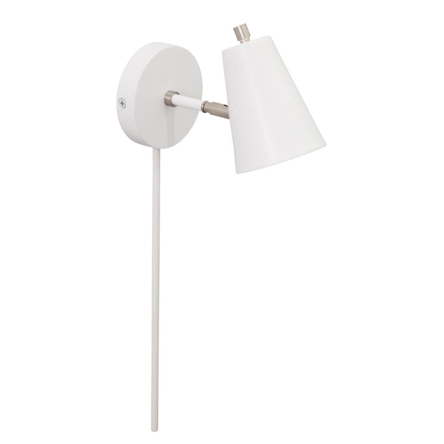 Kirby LED Wall Swing Lamp - K175-WT - White by House of Troy