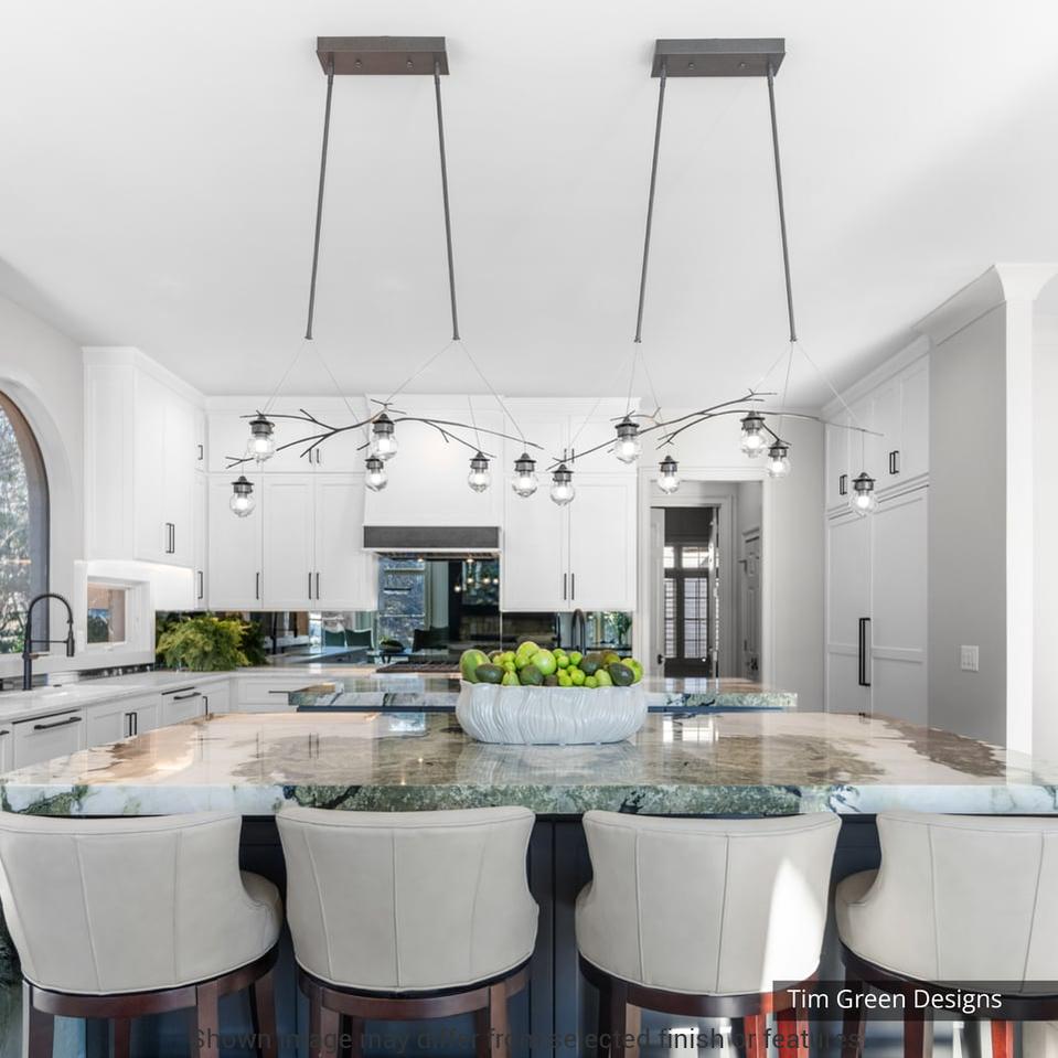 Kiwi Pendant - White by Hubbardton Forge