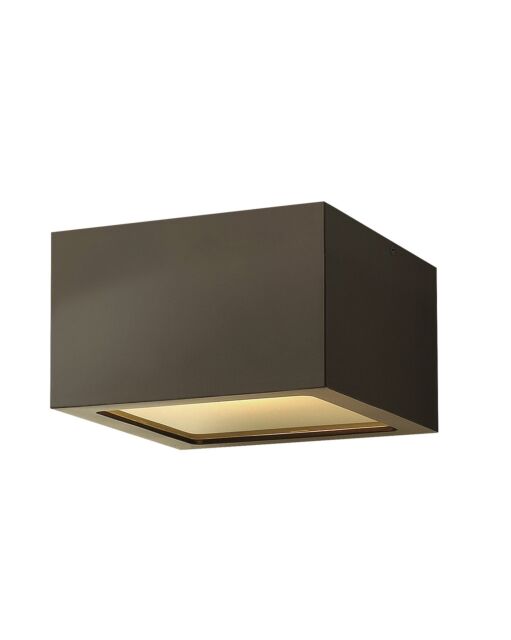 Kube Small Flush Mount - Bronze by Hinkley Lighting