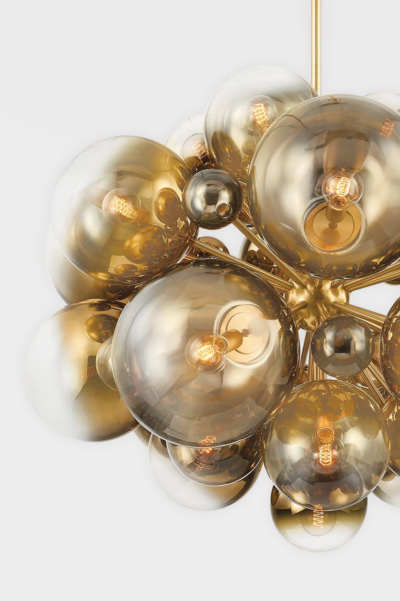 Kyoto Large Chandelier by Corbett Lighting