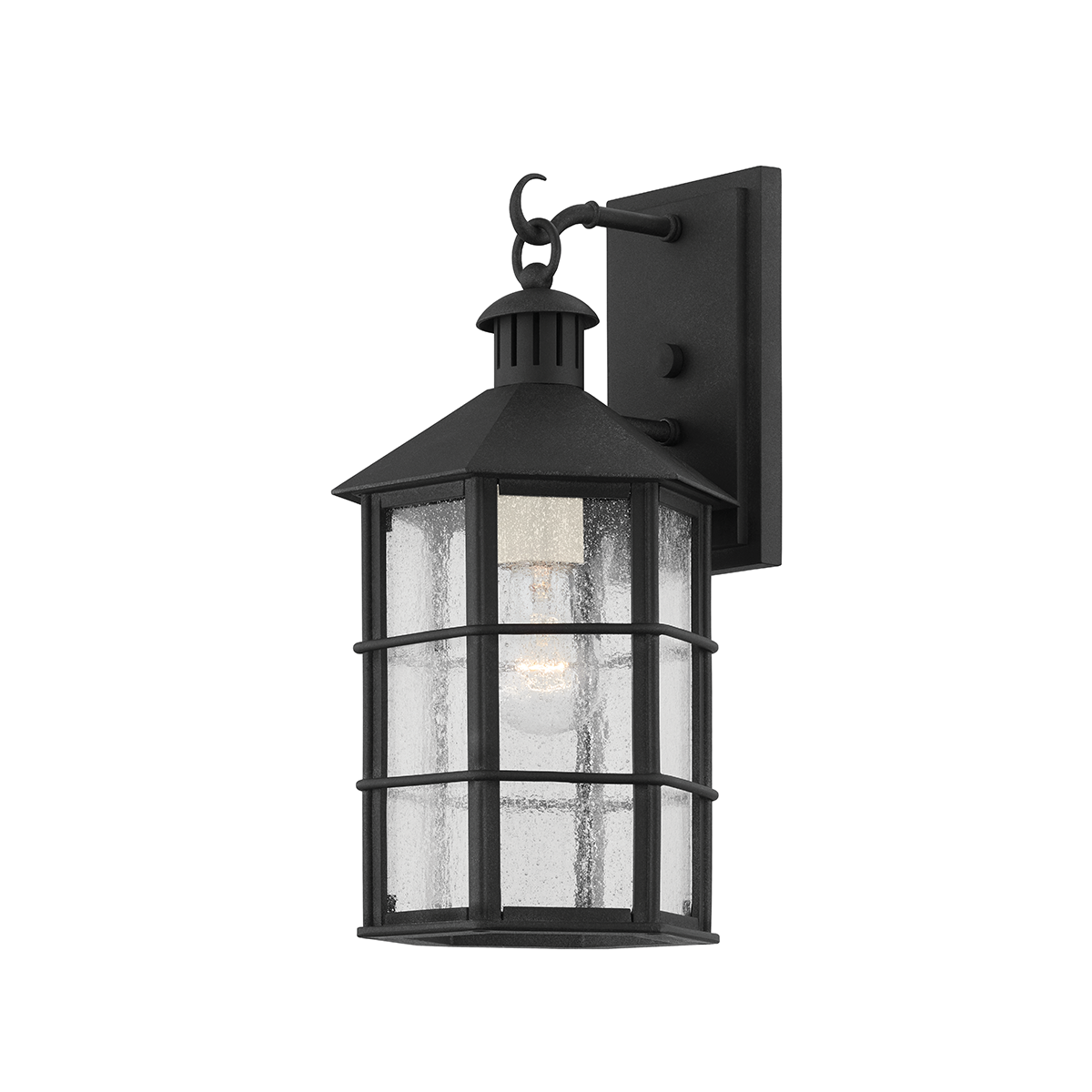 Lake County Wall Sconce - 1-Light - French Iron - Troy Lighting B2511-FRN