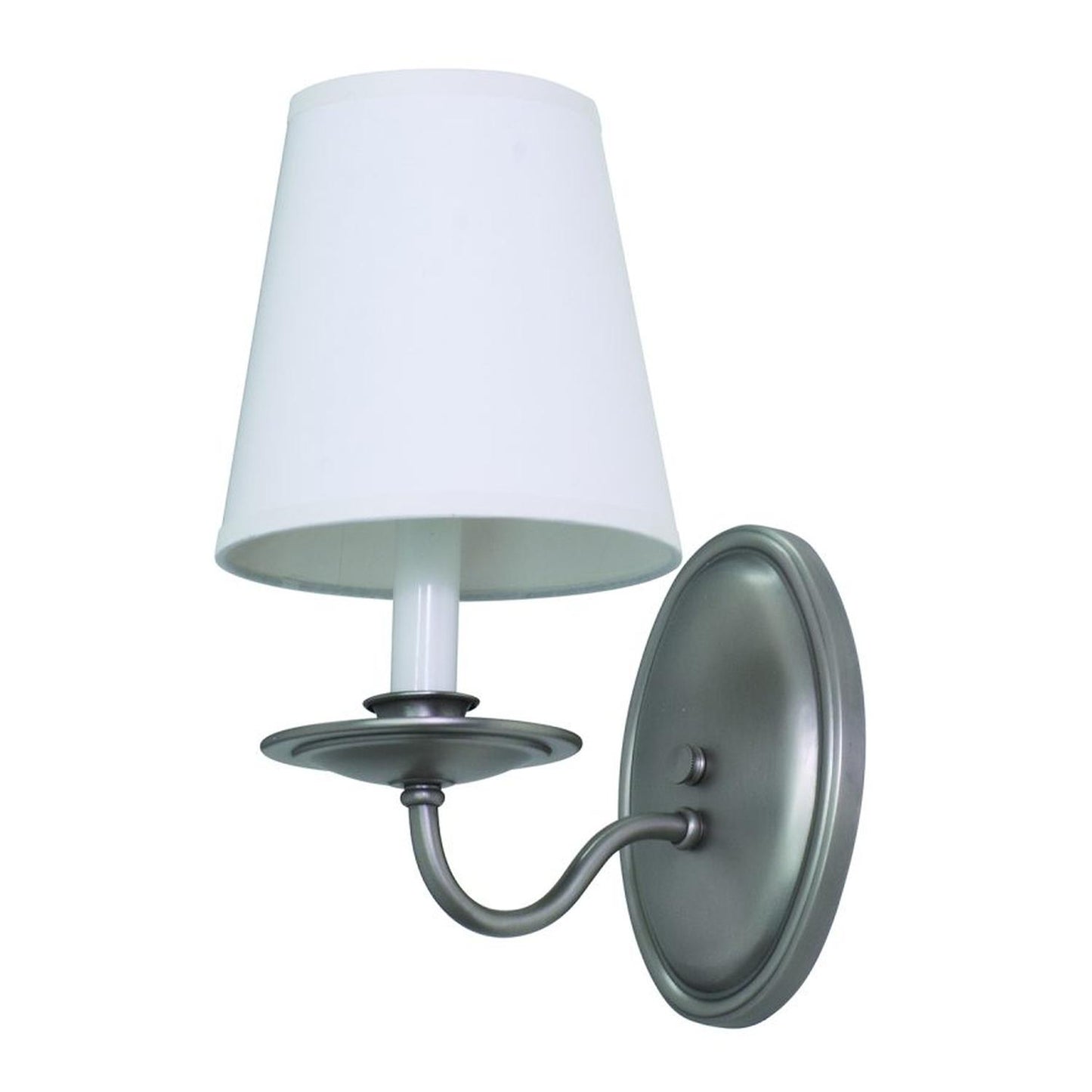 Lake Shore Wall Sconce - LS217-SP - Satin Pewter by House of Troy