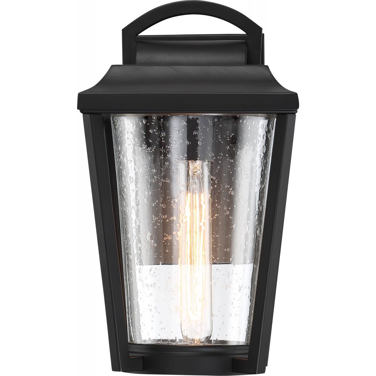 Lakeview - 1 Light Small Wall Lantern with Clear Seed Glass - Aged Bronze Finish - Satco 60-6512