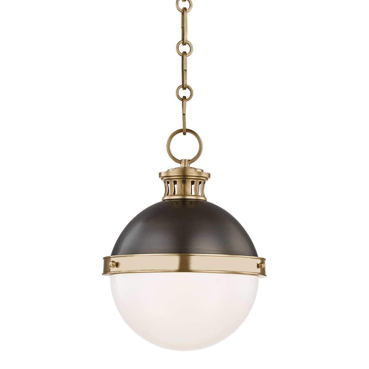 Latham Pendant - Aged/Antique Distressed Bronze by Hudson Valley Lighting