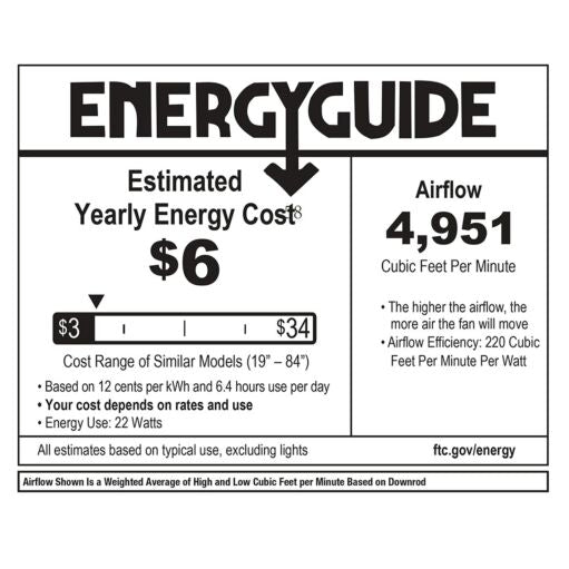 Layton 58" Smart Fan - Matte Black by Hinkley Lighting