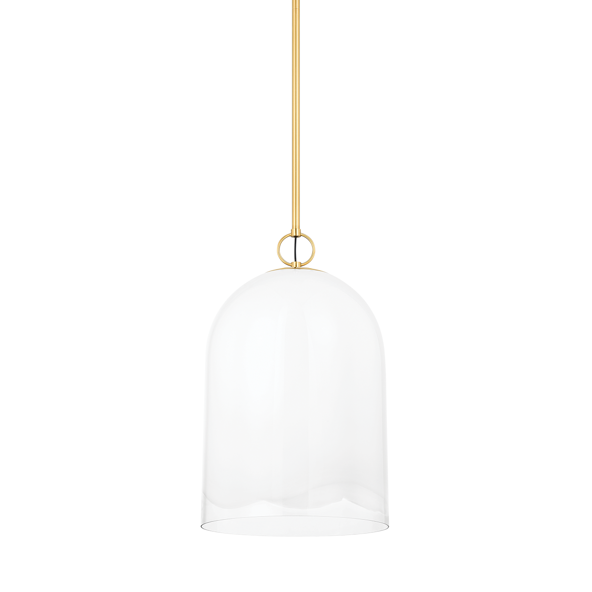 Lennon Large Pendant - 1-Light - Aged Brass - Mitzi H788701L-AGB
