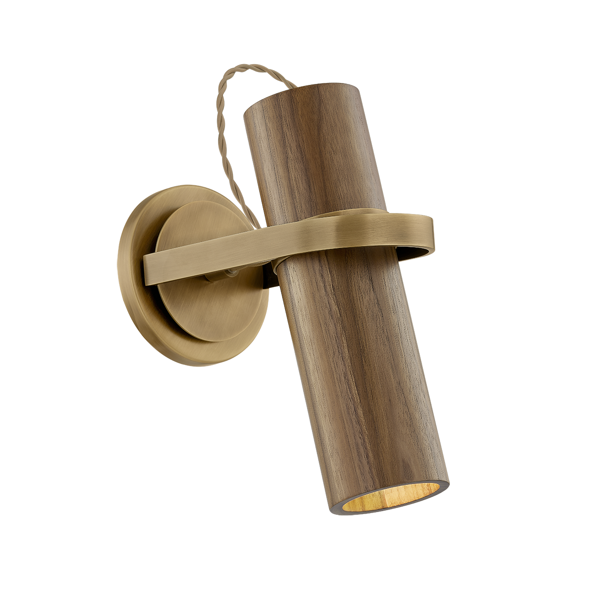 Lennox Wall Sconce - 1-Light - Patina Brass - Troy Lighting B3011-PBR
