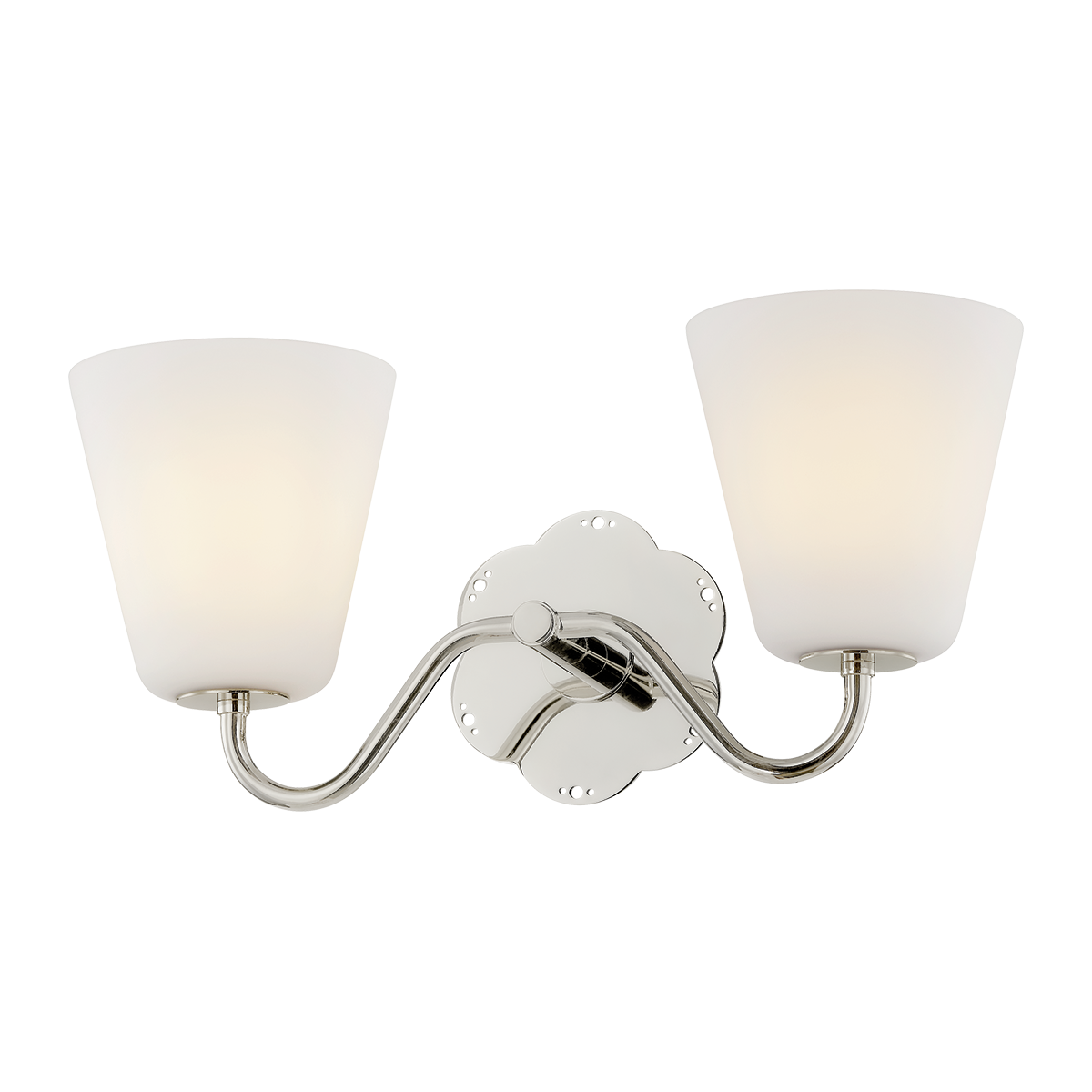 Leonella Vanity Light - 2-Light - Polished Nickel - Mitzi H1017302-PN